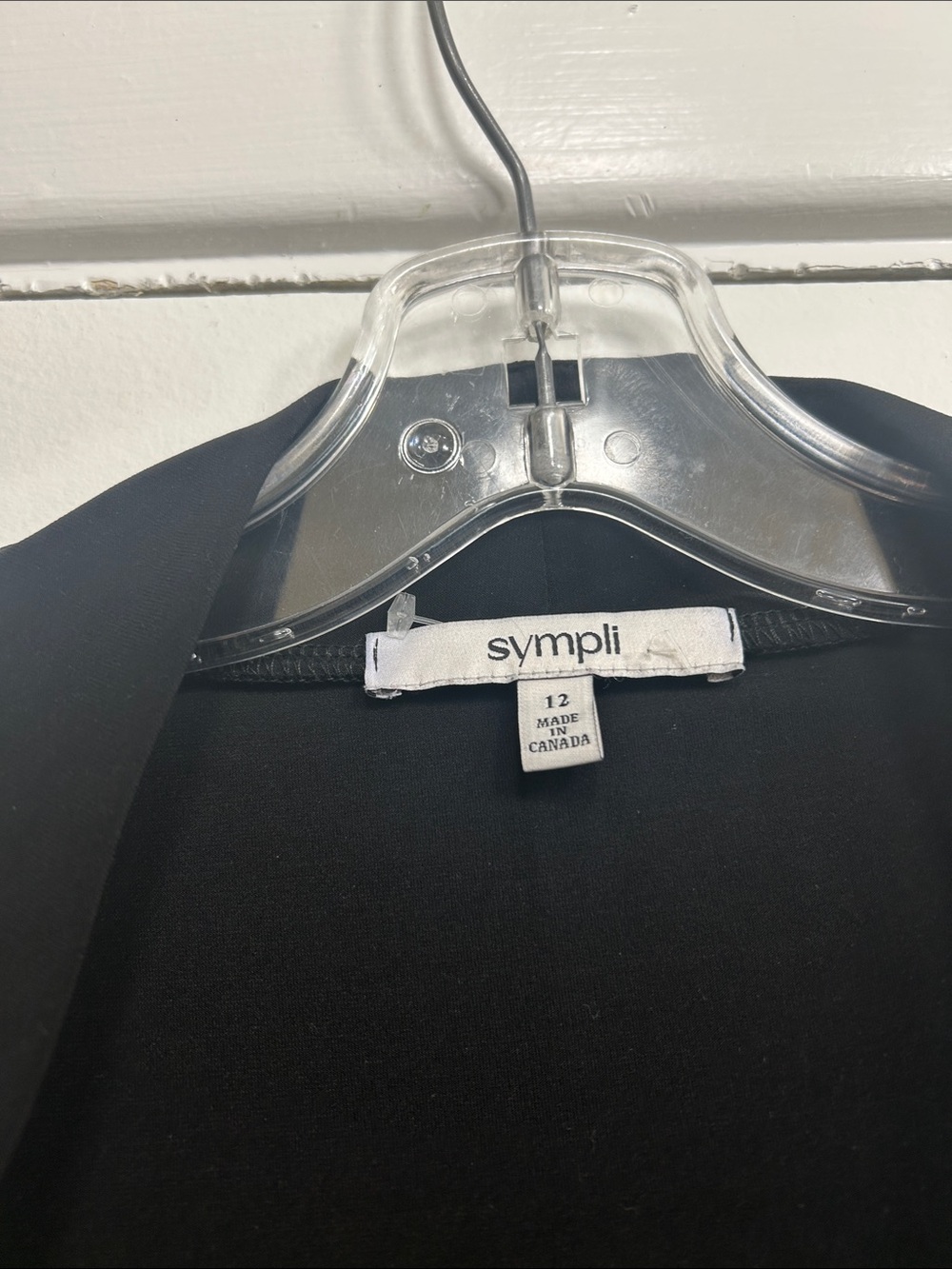 Sympli Black Women's top